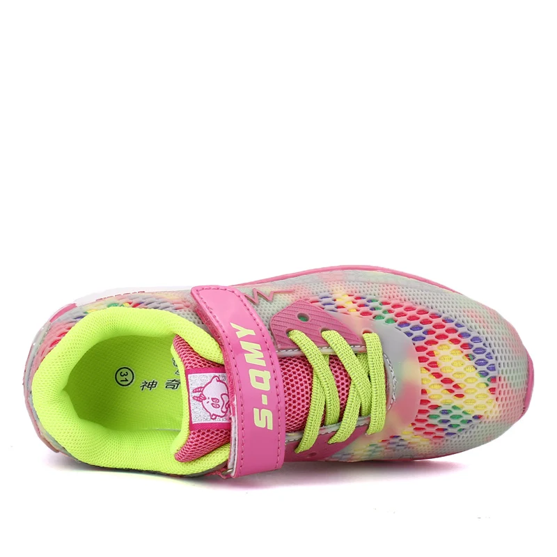 2018 новые стильные Разноцветные Детские кроссовки на воздушной подушке детские