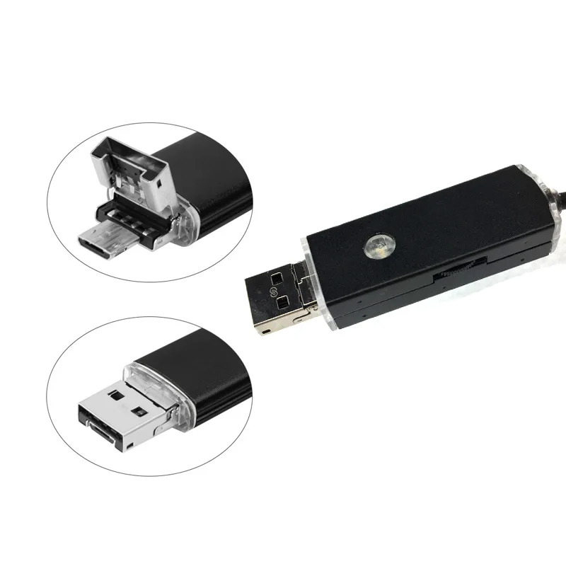 USB эндоскоп с кабелем 1/ 2 м и объективом 7 мм|Камеры видеонаблюдения| |