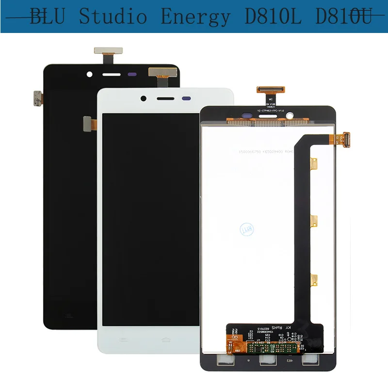 Для BLU Studio Energy D810L D810U ЖК дисплей и сенсорный экран для D810U|Экраны мобильных