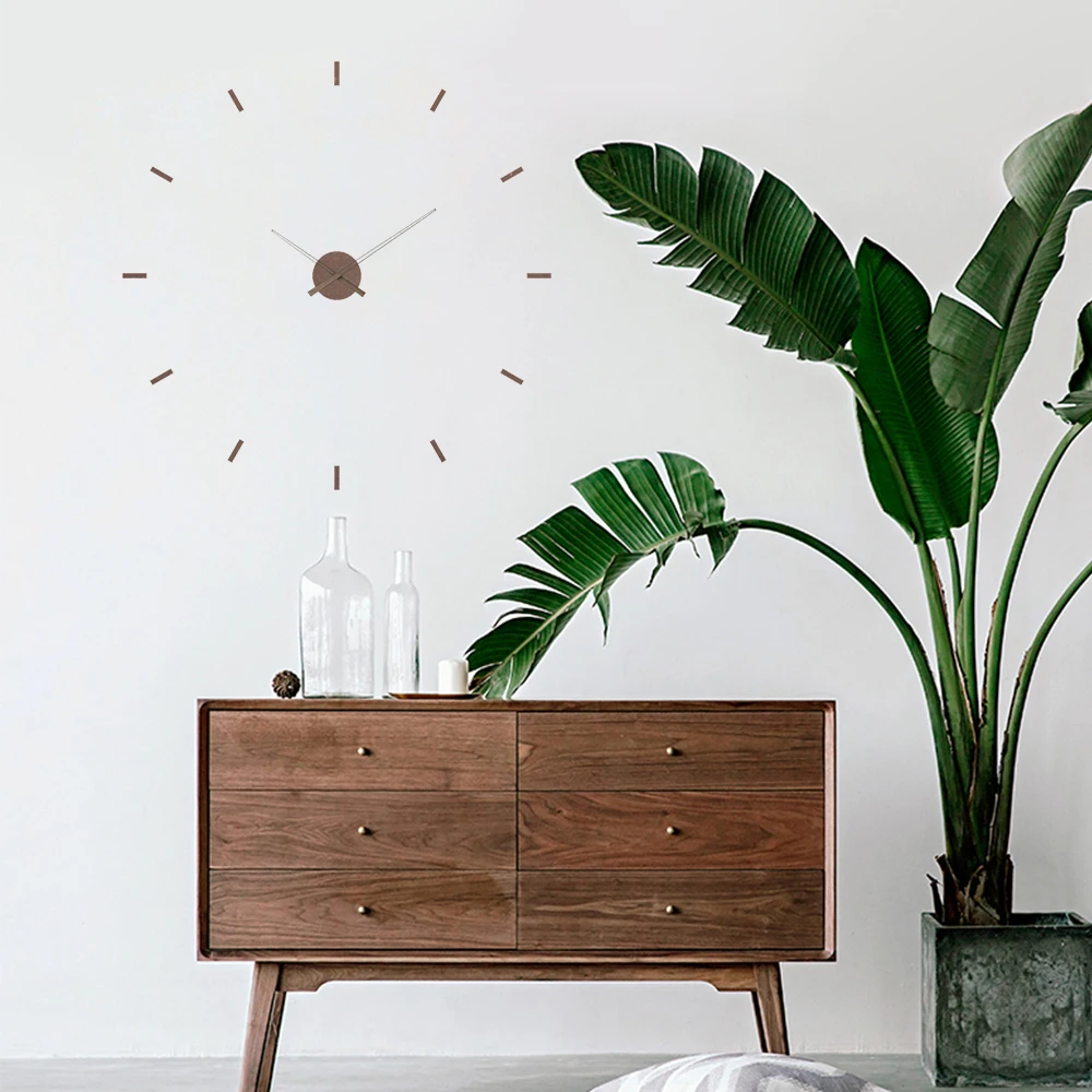 Настенные 3d часы с современным дизайном настенные сделай сам наклейками Новое