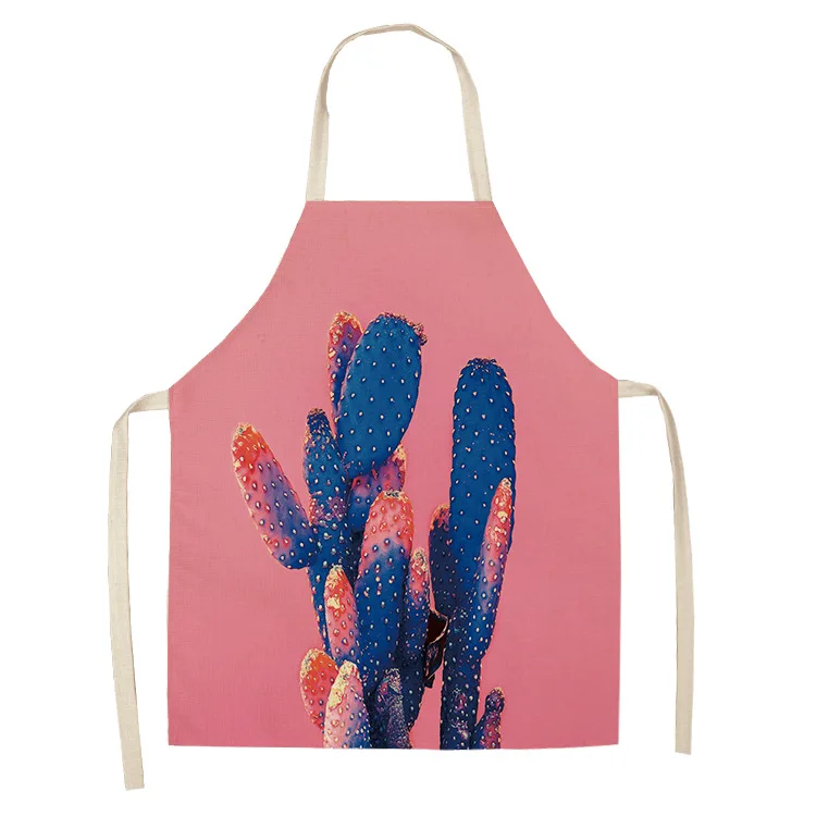 Новый креативный простой домашний хлопковый + льняной смесь аниме ананас/Кактус