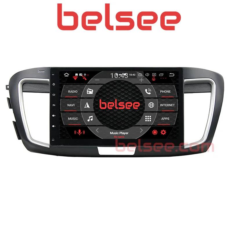 Belsee для Honda Accord 9th 2013- автомобильный стерео Android 8,0 Радио 8 ядерный 4 ГБ gps головное устройство Авторадио Аудио мультимедийный плеер BT
