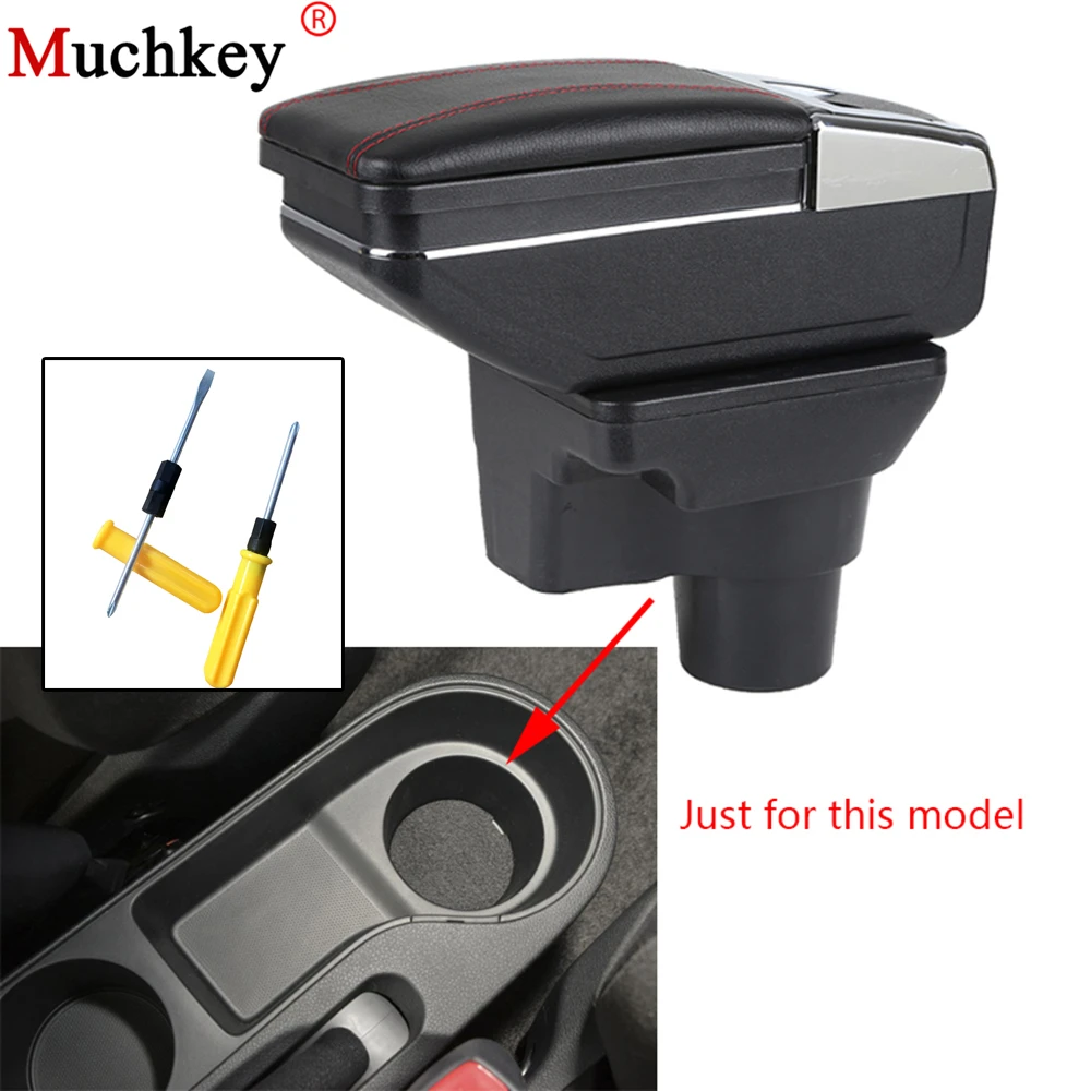 

For Hyundai solaris 2 2017 Armrest Box Central Console Arm Rest Box With Cup Holder Ashtray Interior Accessories Seat Armrests