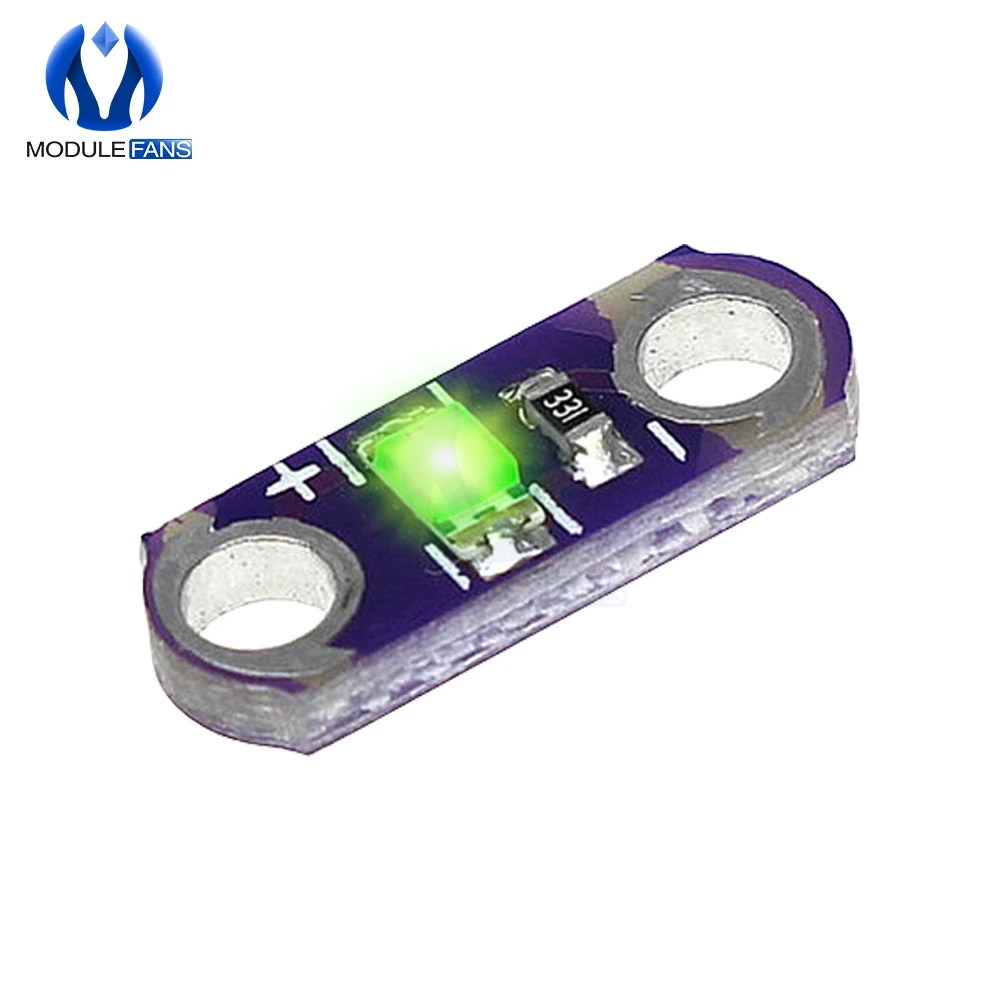 Светодиодный мини светильник LilyPad SMD 10 шт. модуль оборудования для Arduino