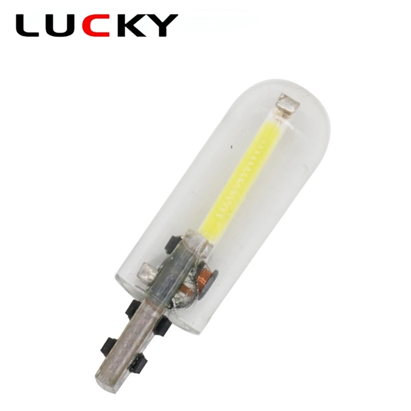 2 шт./лот CNILUCKY T10 Светодиодные лампы W5W 194 168 автомобильная лампа 2xcob силиконовая оболочка canbus автомобильные
