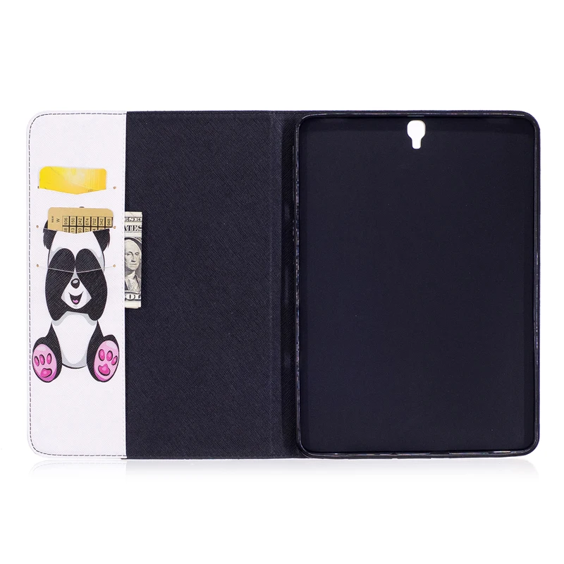 Цветные чехлы из искусственной кожи для планшетов Samsung Galaxy Tab S3 LTE 9 7 дюйма T820/T825 с