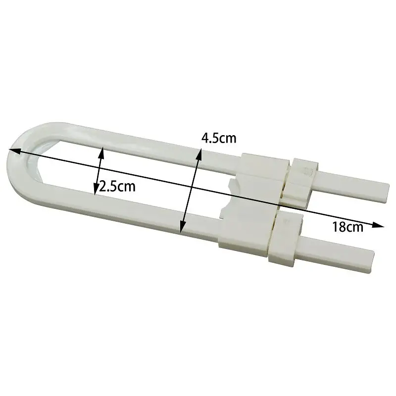 

1 Pcs Drawer Door Cabinet Cupboard Toilet Safety Locks Plastic Locks Straps Infant Baby Protection Baby Kids Safety Care
