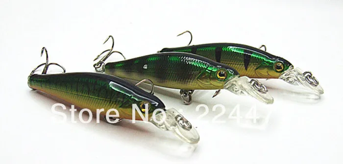 

6cm/8g Suspended Type Minnow Bait Fishing Lure With China Hook Plastic Lip