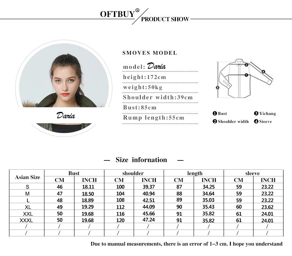 OFTBUY, Длинная зимняя куртка, женская верхняя одежда, толстые парки, енот, натуральный мех, воротник, пальто с капюшоном, настоящая теплая подкладка из лисьего меха
