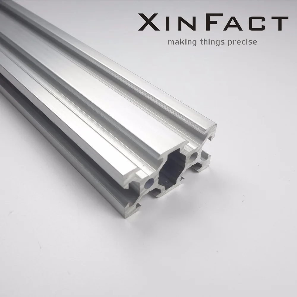 V слот рельс 2040 прозрачный анодированный Для OX CNC рельса алюминиевый профиль|ox