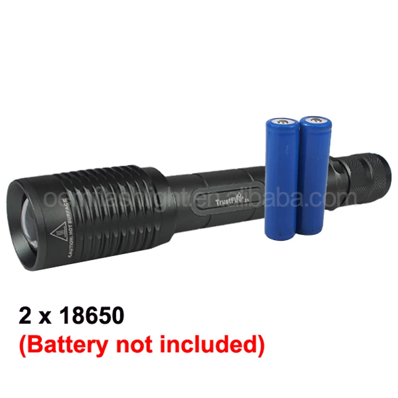 Светодиодный фонарик Trust Fire Z5 Cree XM L2 1600 люмен 5 режимов масштабируемый (2x18650)|flashlight
