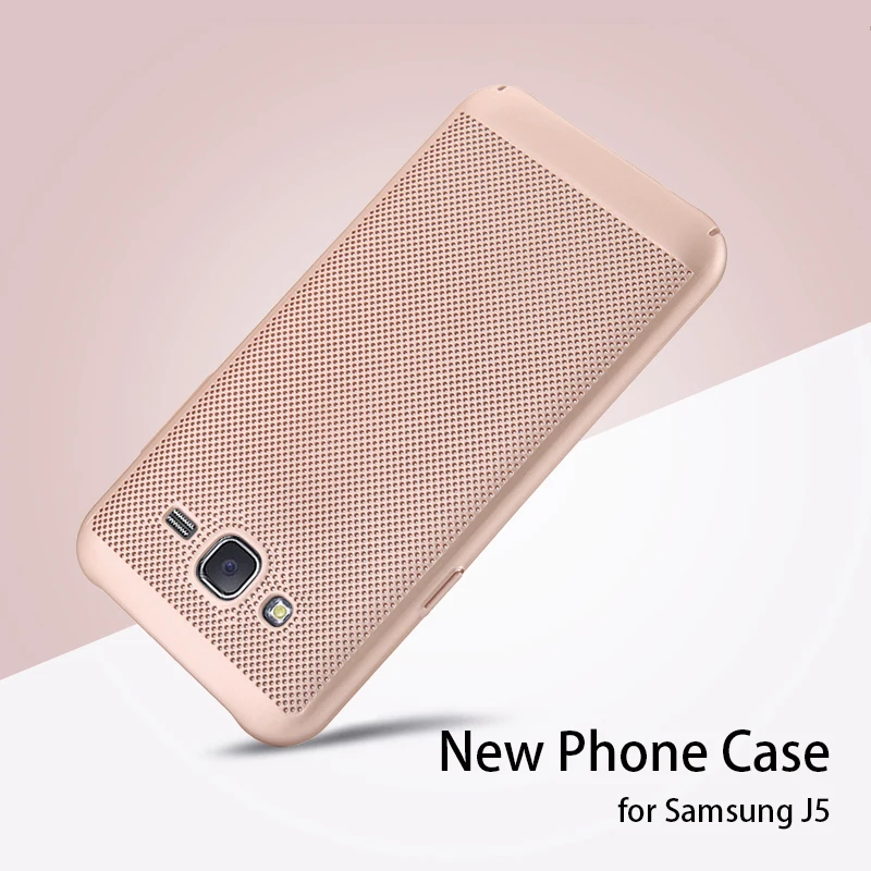 S для samsung Galaxy J5 чехол J500 модный теплоотвод полый задняя крышка телефона|case for