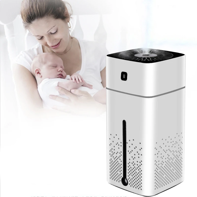 1000Ml Air Humidifier Ultrasonic Usb Diffuser Aroma Essential Oil Led Night Light Mist Purifier White | Бытовая техника