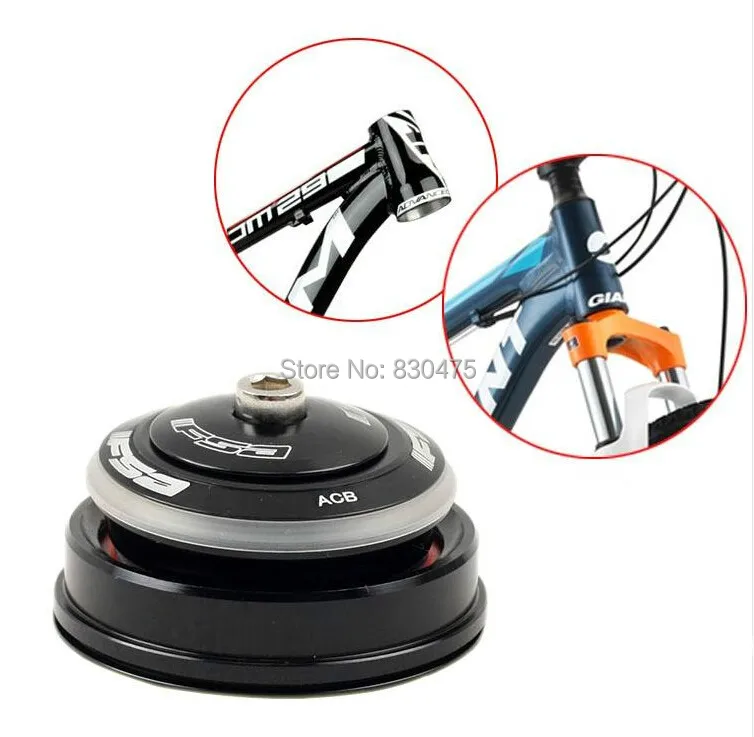 44-56mm Mountain bike tapered headset bearings bowl set head tube | Спорт и развлечения