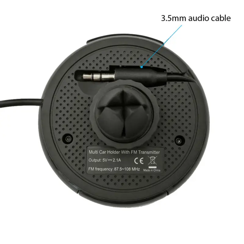 Новый 3 в 1 Bluetooth MP3 музыкальный плеер с держатель на вентиляционное отверстие