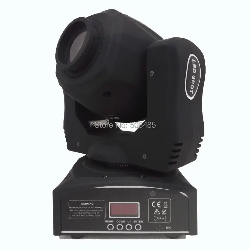 Мини точечный светодиодный светильник 60 Вт с подвижной головкой пластиной Gobos и