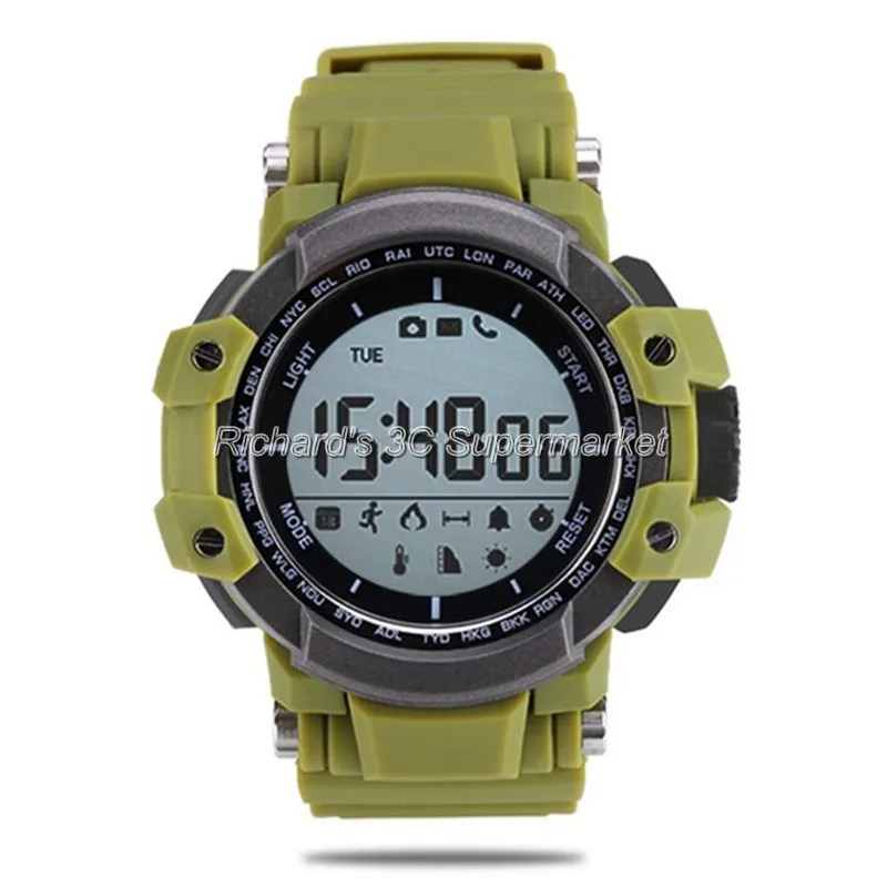 Zeblaze мышцы спортивные Смарт часы BT 4,0 водостойкий Smartwatch Шагомер Смарт Здоровья беспроводные устройства PK Miband 2 - Цвет: Green
