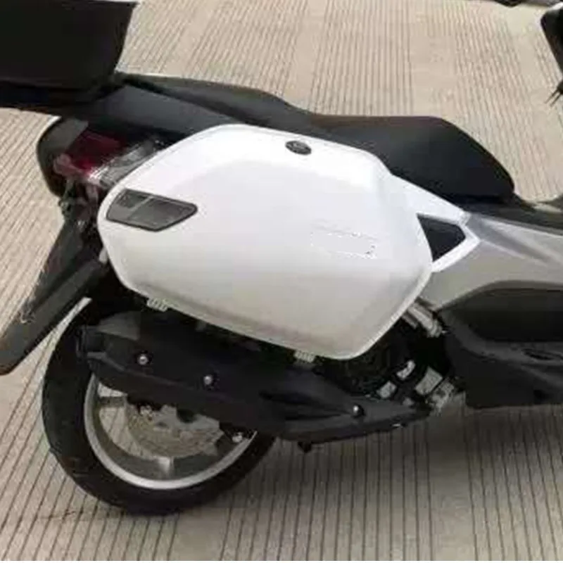 

Modified Motorcycle NMAX155 nmax150 sidebox toolbox saddle Bags Side Box Luggage case with led turn signal for nmax155 2016-2019