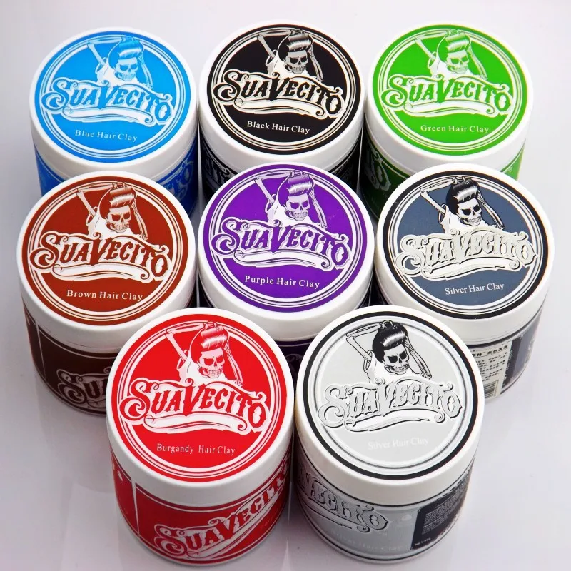 Suavecito восковая помпа одноразовый временный гель для укладки волос сильное