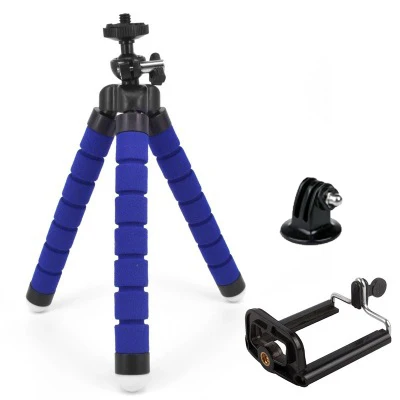 Синий Штатив-Осьминожка, подставка, паук, Гибкий Мобильный мини-штатив Gorillapod для iPhone, GoPro, Canon, Nikon, sony, камера, настольный телефон - Цвет: Синий