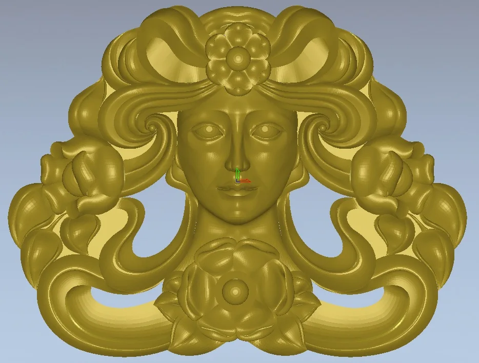 

relief 3d STL models for CNC, Artcam, Aspire, Decor-B99