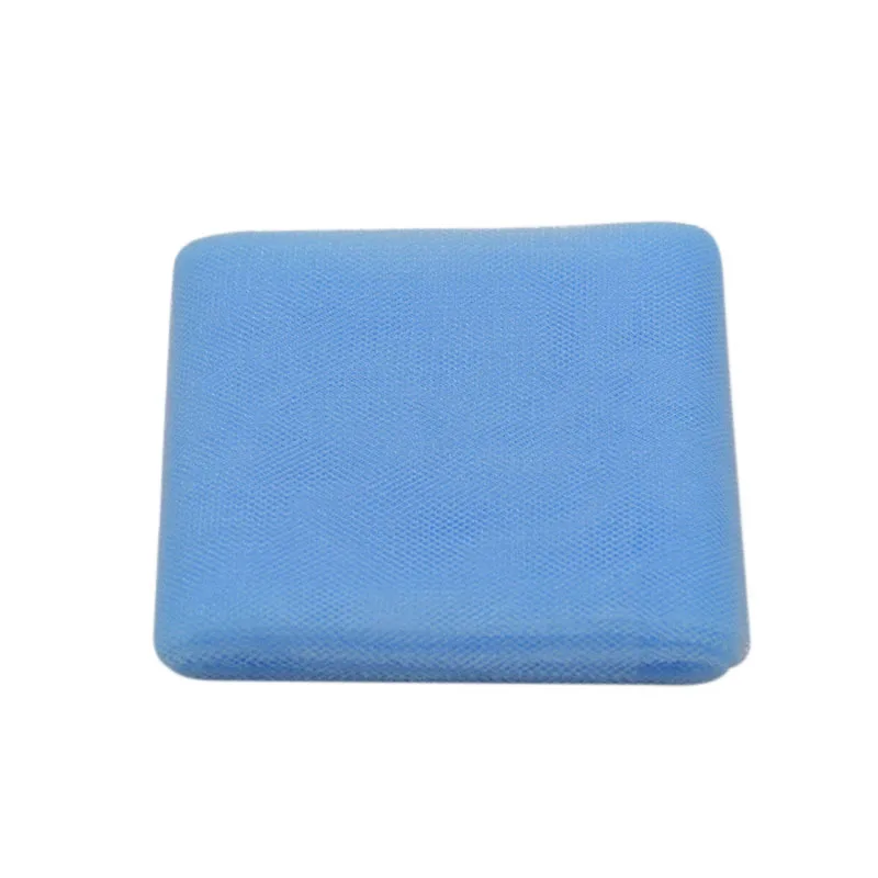 T06blue 6 см* 5 м тюль рулон Кристалл органза тюль рулоны Свадебная вечеринка Декор DIY юбка пачка ткань ручной работы подарок ремесло головные уборы аксессуары - Цвет: T06blue