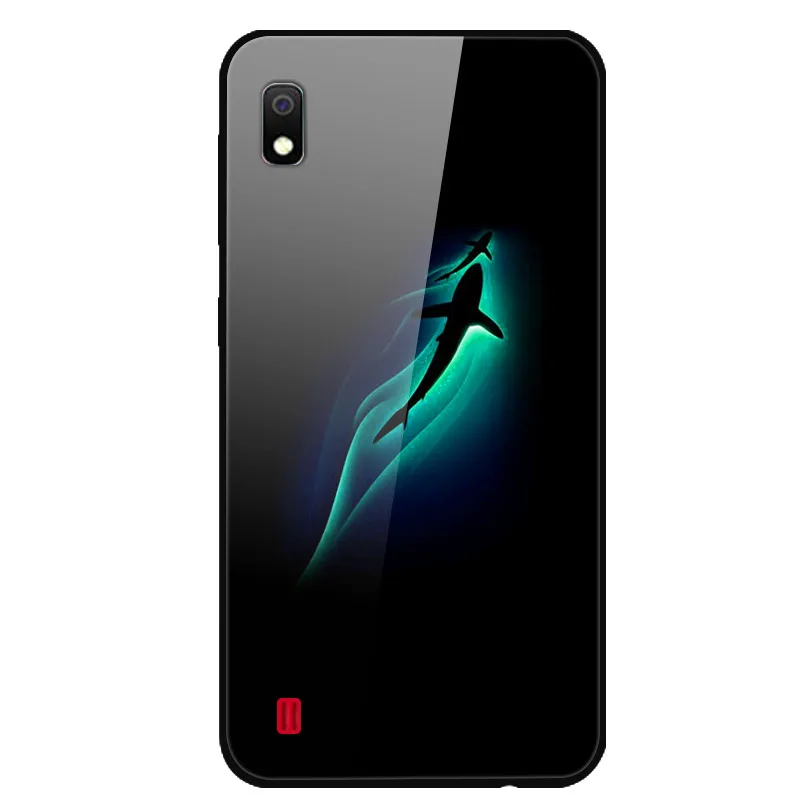 Чехол из закаленного стекла для samsung A10S A10, мягкий чехол-бампер с 3D принтом, чехол для samsung Galaxy A10S A 10, чехол для телефона - Цвет: 12