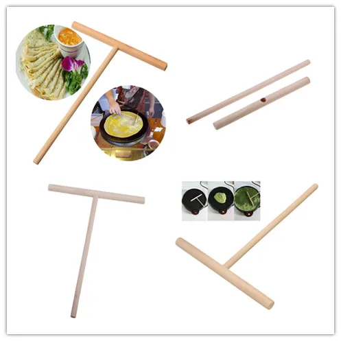 Китайская Фирменная блинница тесто для блинов деревянная палочка сделай сам