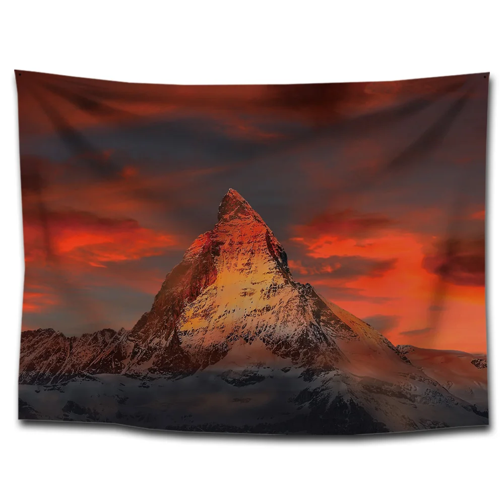 Гобелен на стену гобелен лес Природа горную подвесной ковер для гостиной