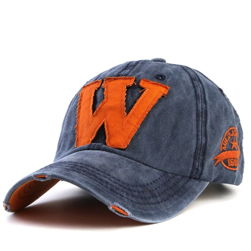 Xthree Горячие Хлопчатобумажные вышитые буквы W бейсбольная Кепка snapback кепки приспособленные кости casquette шляпа для мужчин на заказ шляпы
