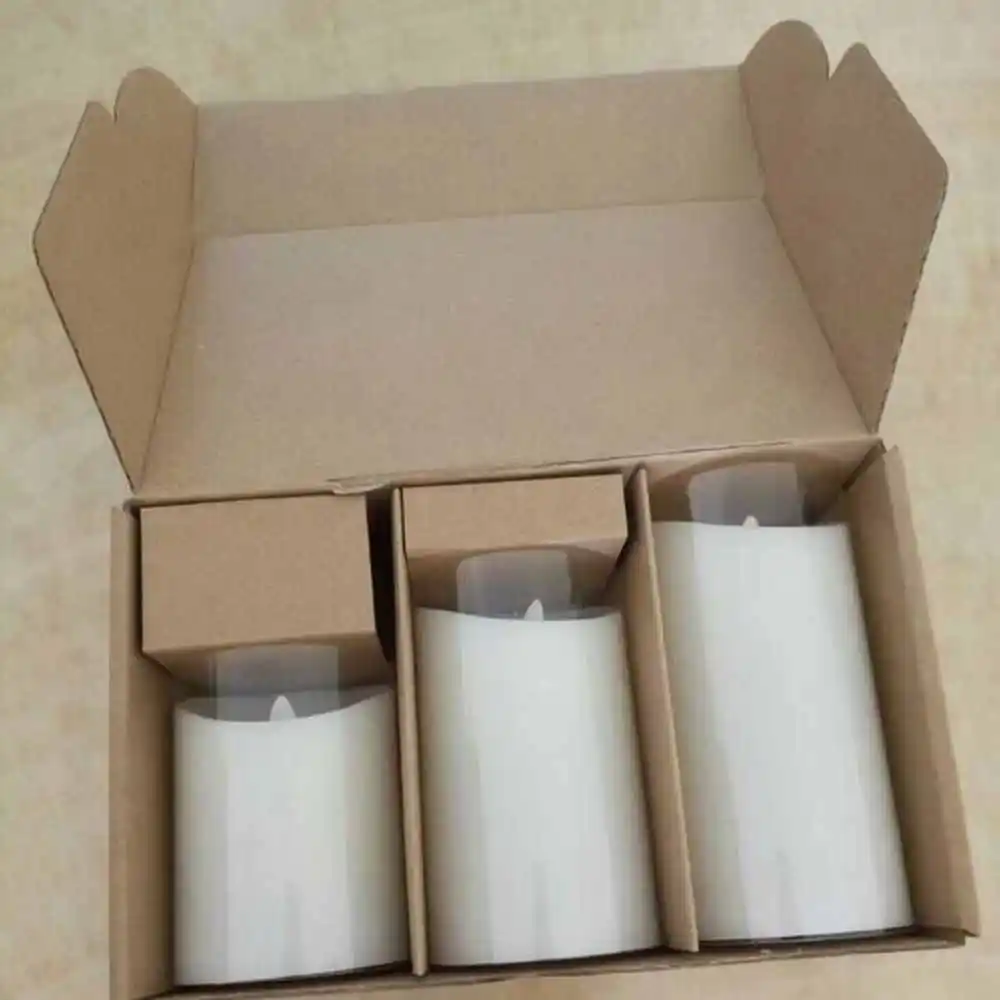 Ksperway беспламенный движущийся фитиль светодиодные мини свечи с таймером и