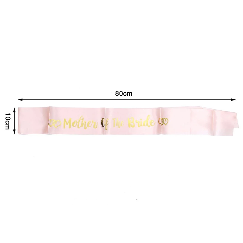 sash 4 (1pc) 6 шт./лот, атласный пояс для невесты, для команды, для девичника, вечерние украшения, принадлежности для свадьбы, украшения для душа, вечерние принадлежности - Цвет: sash 4 (1pc)