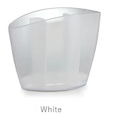 white Baffect держатель для столовых приборов, Пластиковая Полка для кухонных инструментов, держатель для хранения палочек для еды, подставка для хранения посуды, держатель для столовых приборов - Color: white