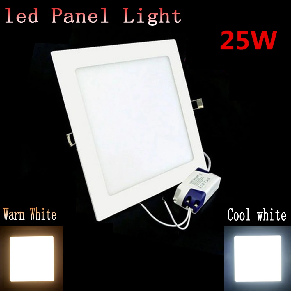 Светодиодная панель 3 Вт 25 светильник с теплым белым/холодным белым светом