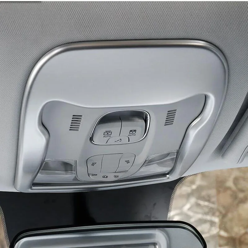 Слева-вождение автомобиля интерьера Интимные аксессуары Chrome чтения свет крышка
