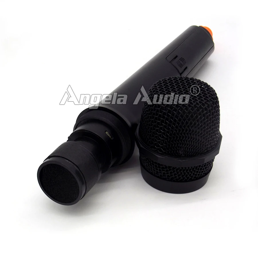 Профессиональная Беспроводная микрофонная система FM передатчик приемник ручной