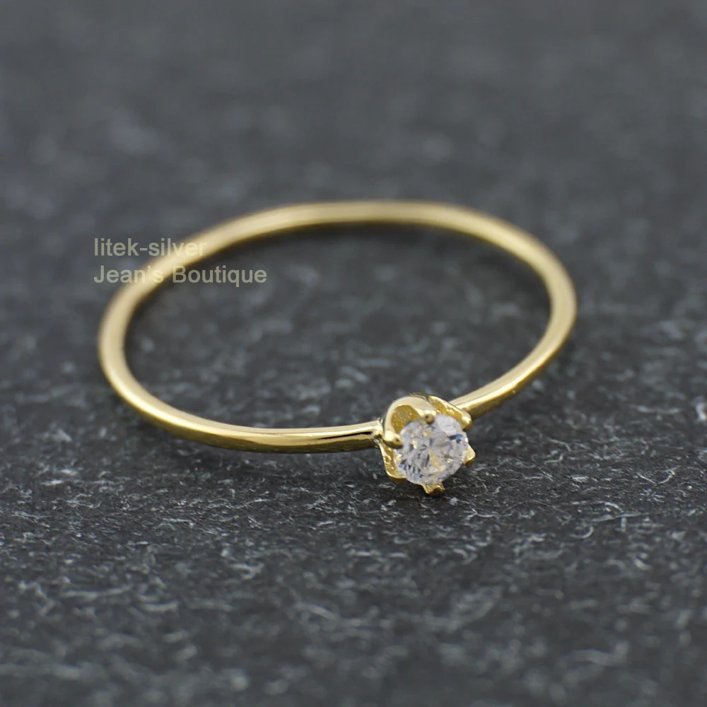 Женское составное кольцо средней длины с тонкими фианитами|ring women|stackable rings925 sterling