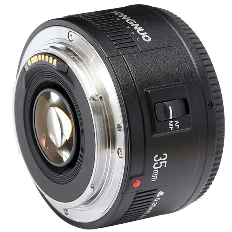 Бесплатный подарок YONGNUO YN35mm 35 мм f/2 Объектив широкоугольный большой апертурой