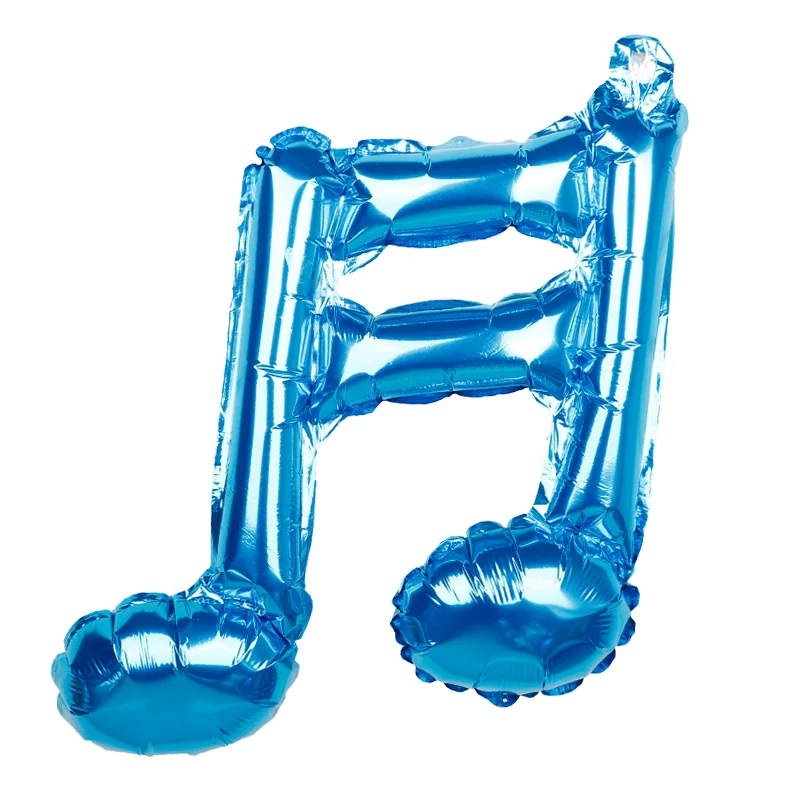 MN03605 blue 1 шт. мультяшная гитара саксофон фольгированные шары музыкальная тема карнавальные вечерние принадлежности надувные водушные шары Детские игрушки воздушный шар на день рождения - Цвет: MN03605 blue
