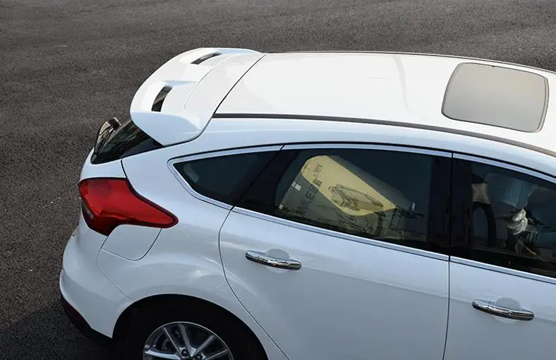 Primer grey unpainted ABS Car rear Roof Spoiler For Ford new FOCUS 2012-2015 1.6 1.0T 1.5T Hatchback upgrading to ST 2.0 | Автомобили и