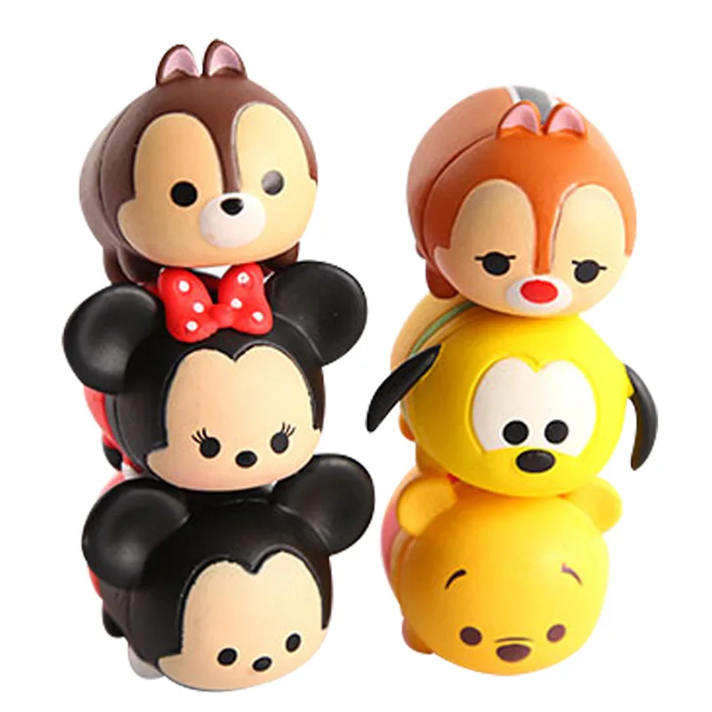 10 шт./лот 3 8 см tsum игрушки с изображением Дональда Винни Дака милый эльф кукла для