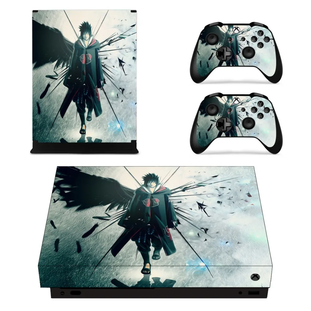 Аниме Наруто к Boruto лицевые панели консоли кожи и наклейка на контроллер для Xbox One X