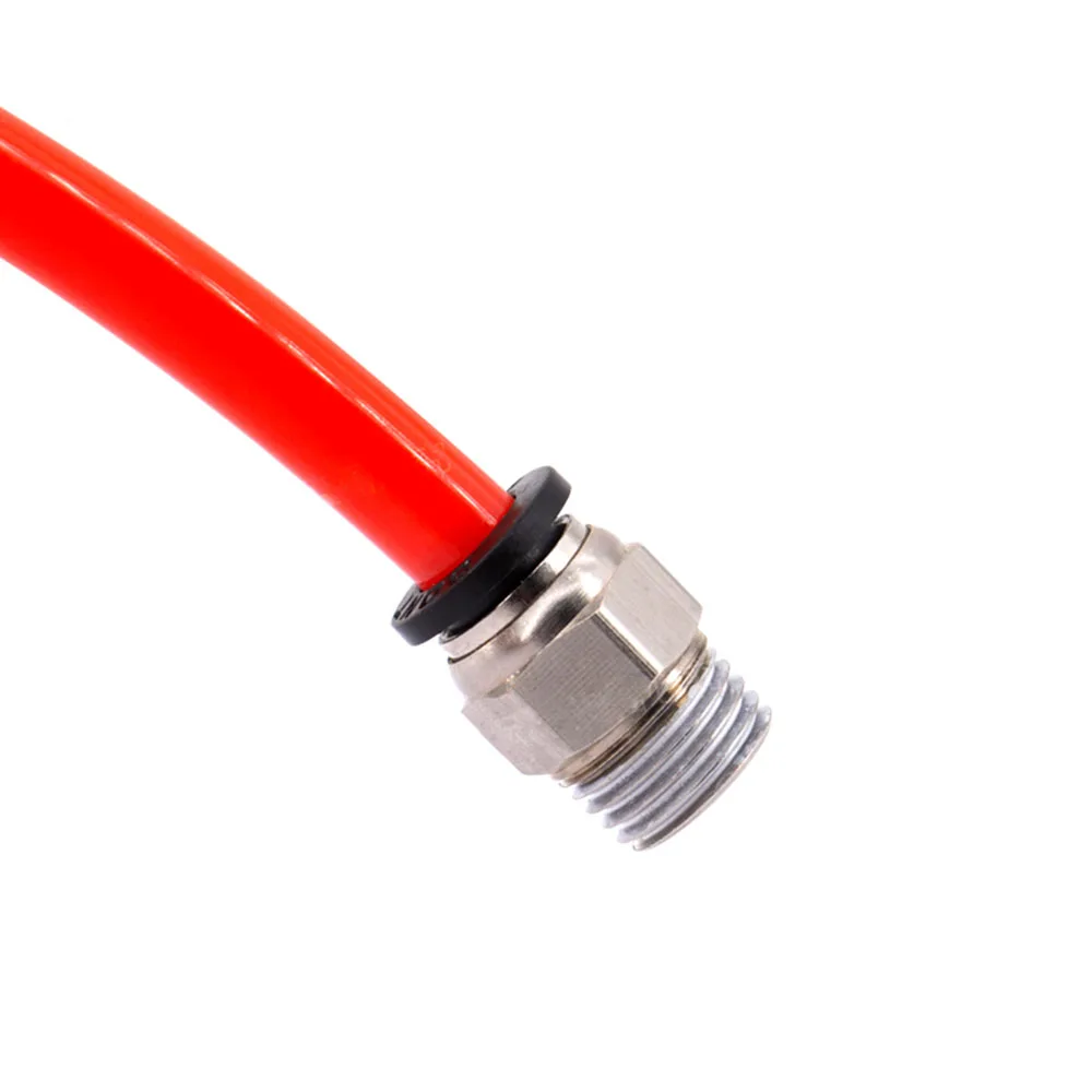Пневматические фитинги 1 шт. 1/8 &quot1/4&quot 3/8 &quot1/2&quot BSP Male x Fit 5/32 &quotдо 1/2&quot OD трубка |