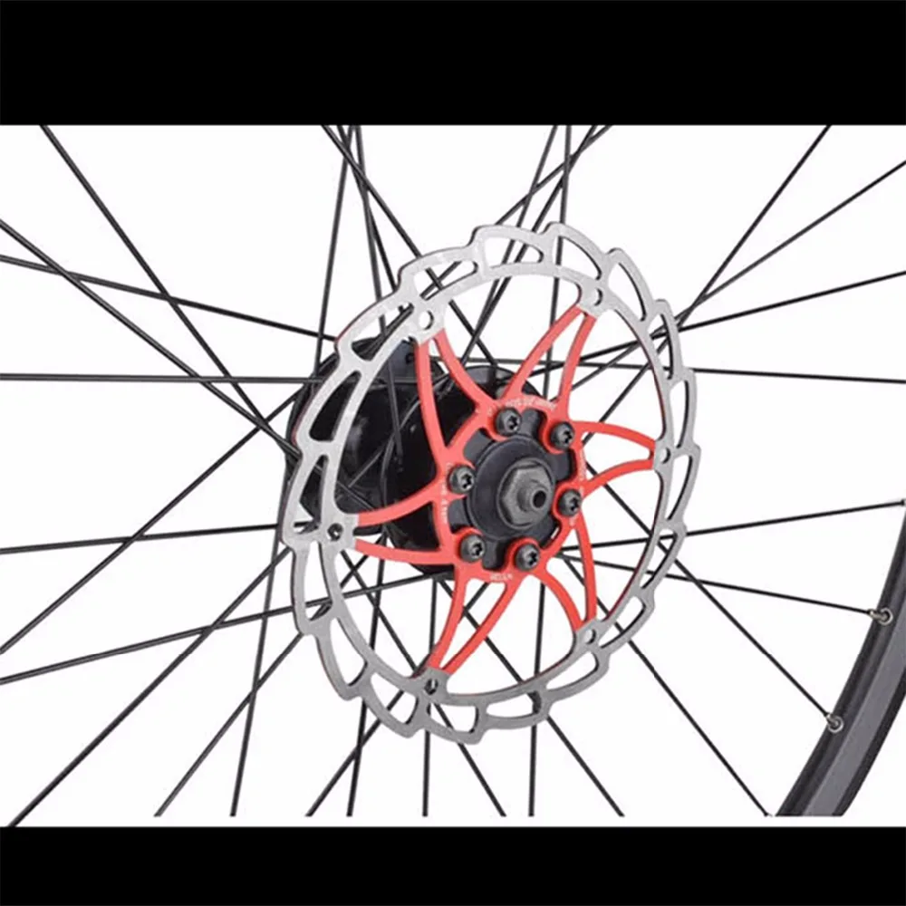 Горный велосипед MTB 6 дюймов 6 отверстий 160 мм цветной дисковый тормоз ротор велосипедные роторы с винтами t25