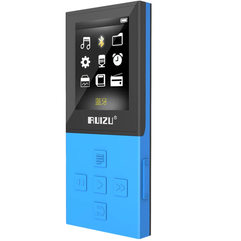 Спорт MP3 плеер Bluetooth 4 0 RUIZU X18 8 Гб устройство записи без потерь fm радио 100 часов