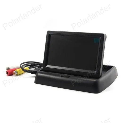 Складная камера заднего вида с ЖК-дисплеем 4 3 дюйма | Автомобили и мотоциклы