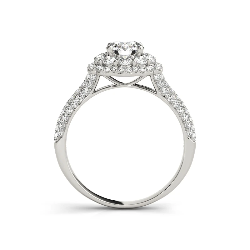 Кольцо для помолвки с цветком 0 5 карат|ring set|bridal ring setbridal |