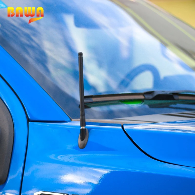 BAWA 19 см 33 5 экстерьера автомобиля авто FM AM радио сигнала металлической украшение