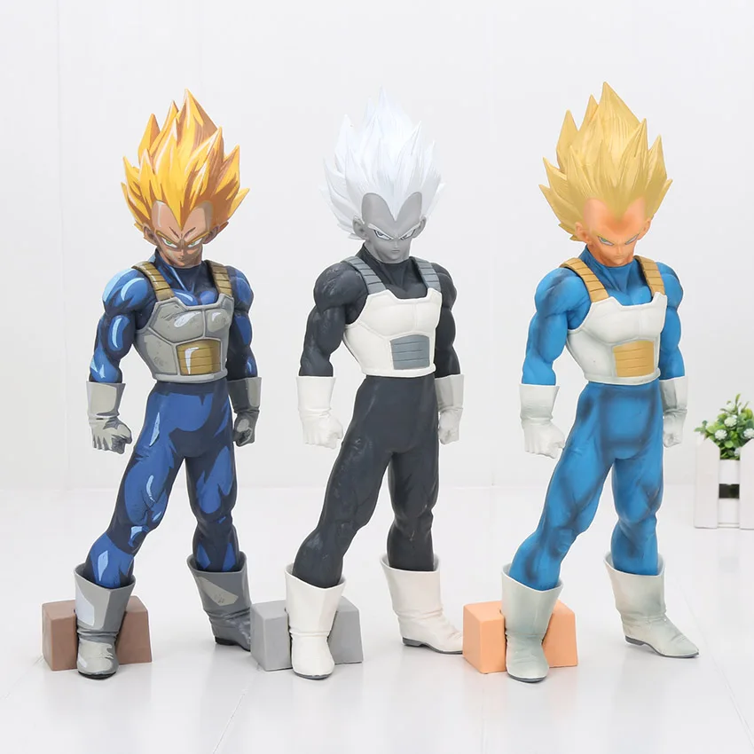 31 см Big Dragon Ball Z Супер из мультфильма Dragon Ball MSP супер сайян сын Гоку черный Вегета из ПВХ, движущаяся фигурка, Коллекционная модель, игрушка