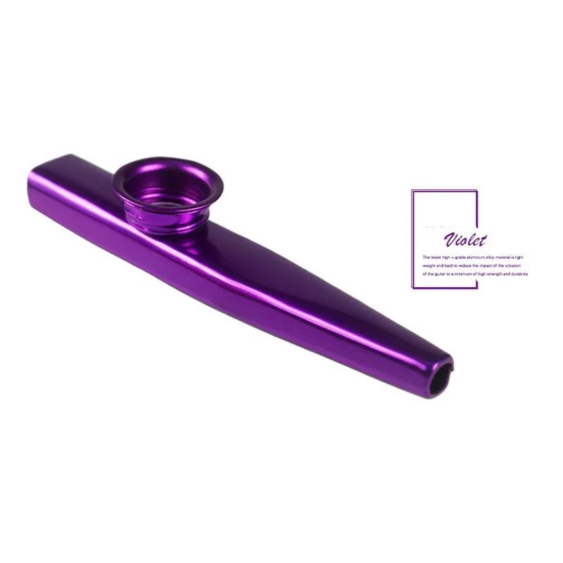 Kazoo портативные металлические инструменты для игры на флейте легко обучаются